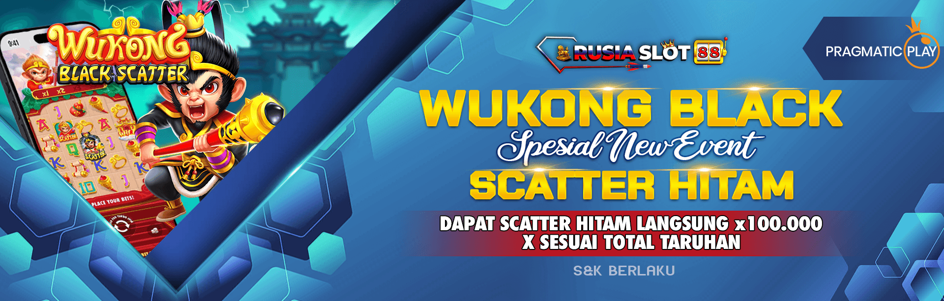 SPESIAL EVENT WUKONG SCATTER HITAM