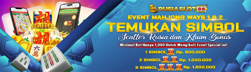 Event Spesial Mahjong Ways 1 & 2 Scatter Rusia